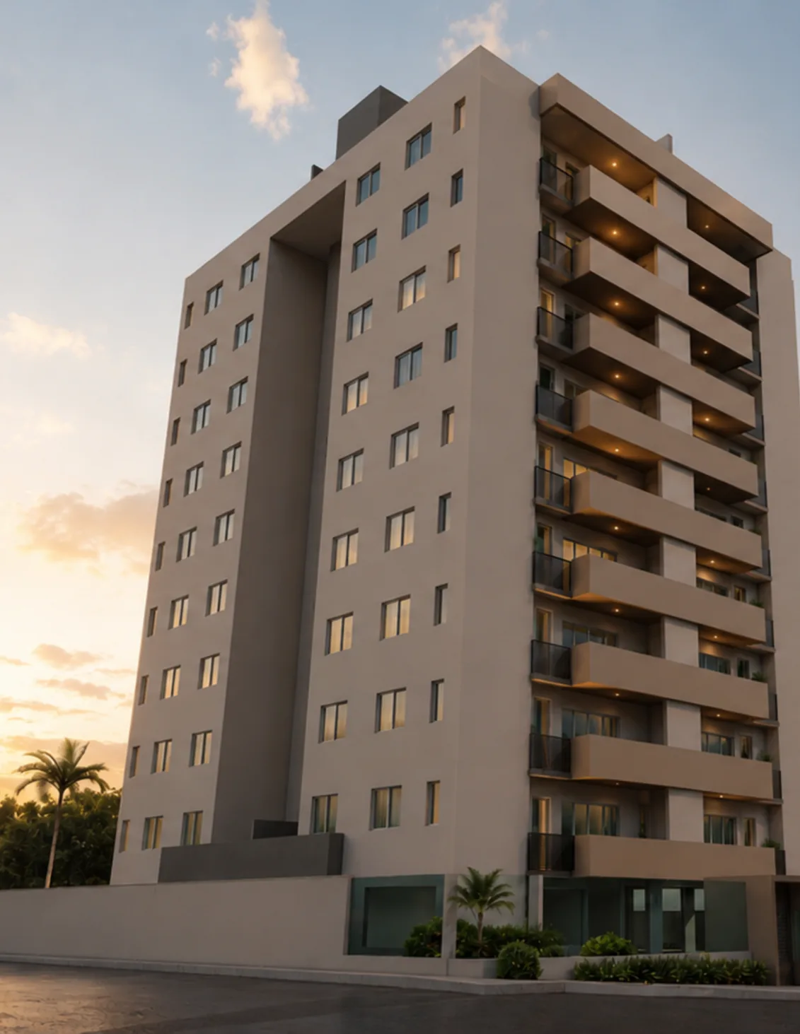 Fachada principal do Edifício Janaína Resende